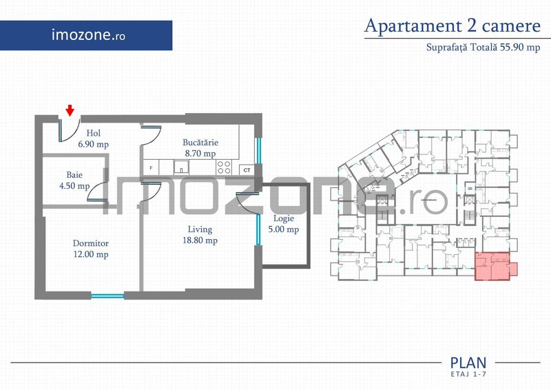 Metrou Pacii, Preciziei, Militari, apartament 2 camere, 63 mp, bloc nou.